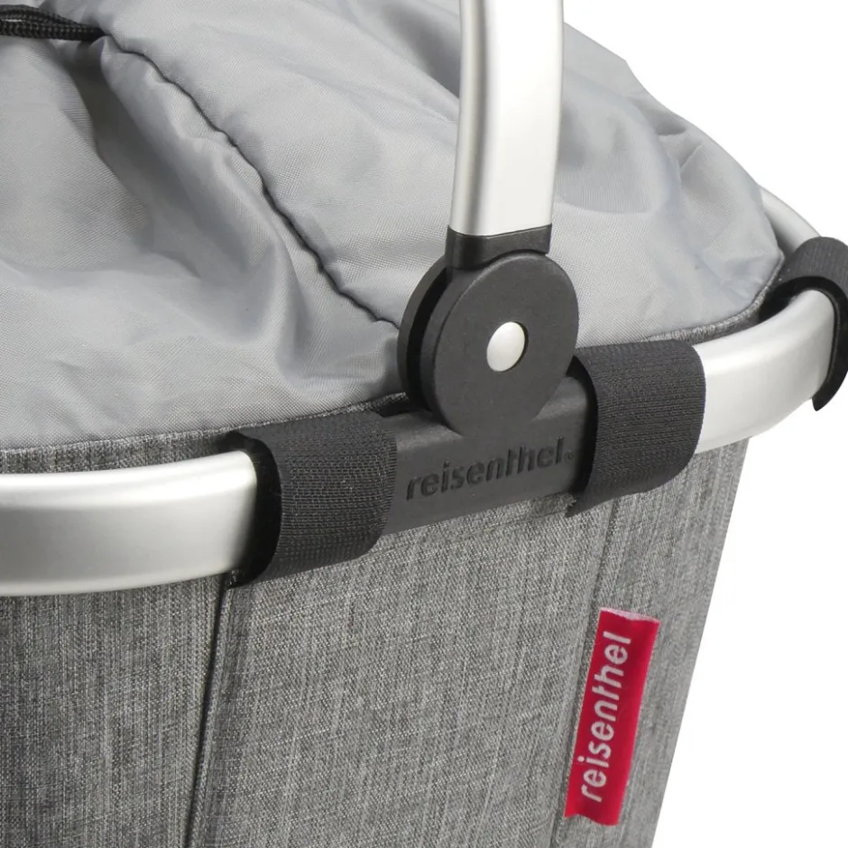 Achtermanden < KLICKfix Reisenthel Carrybag GT Uniklip 2 0305UN Fietsmand - 24L - twist silver