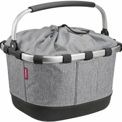 Achtermanden < KLICKfix Reisenthel Carrybag GT Uniklip 2 0305UN Fietsmand - 24L - twist silver