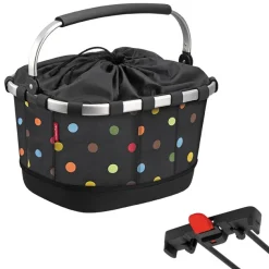 KLICKfix Reisenthel Carrybag GT Racktime 0305 Fietsmand - 24L - dots