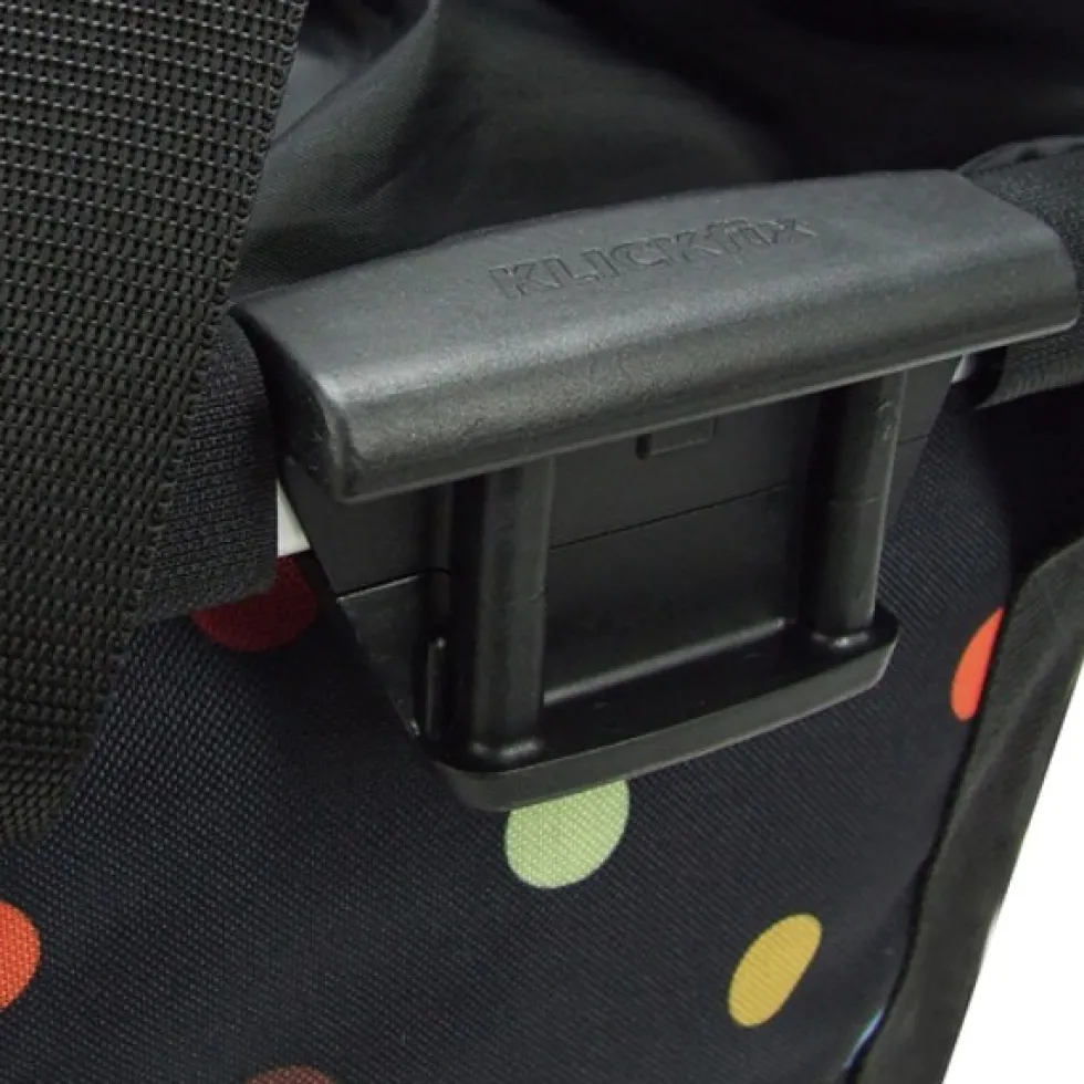 KLICKfix Reisenthel 0303 Fietsmand - 15L - dots