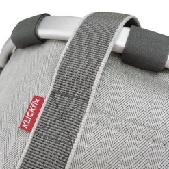 KLICKfix Reisenthel 0303 Fietsmand - 15L - heringbone grey