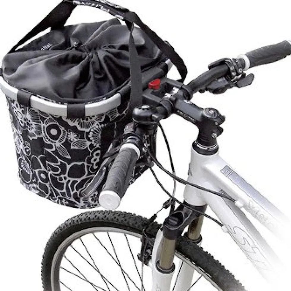 KLICKfix Reisenthel 0303 Fietsmand - 15L - happy flowers