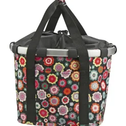 KLICKfix Reisenthel 0303 Fietsmand - 15L - happy flowers