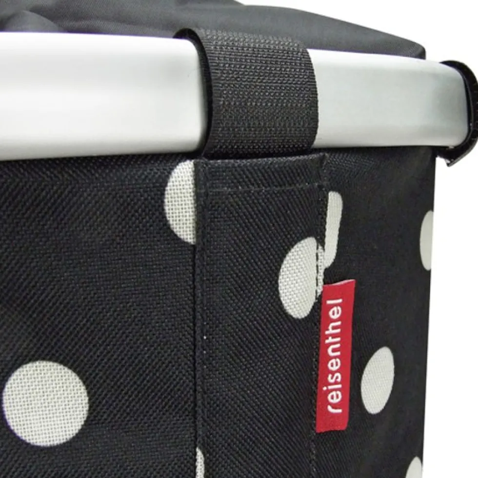 KLICKfix Reisenthel 0303 Fietsmand - 15L - black dots