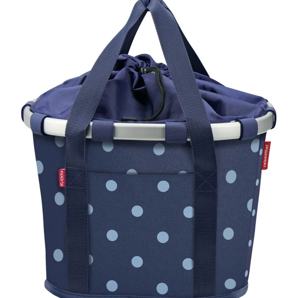 KLICKfix Reisenthel 0303 Fietsmand - 15L - mixed dots blue