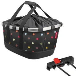 KLICKfix Reisenthel GT Racktime 0304R Fietsmand - 21L - dots