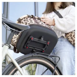 KLICKfix Reisenthel GT Uniklip 2 0304UN Fietsmand - 21L - leo macchiato