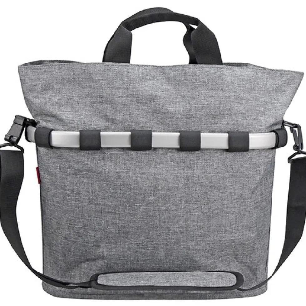 KLICKfix Reisenthel Oval 0308 Zadeltas - 17L - twist silver