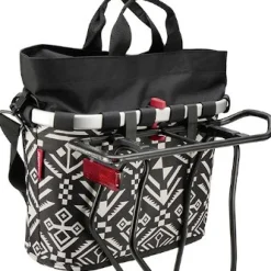 KLICKfix Reisenthel Oval 0308 Zadeltas - 17L - fleur black