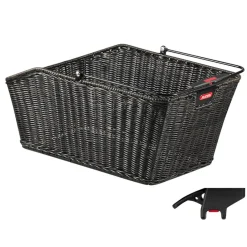 Achtermanden < KLICKfix Structura GT KorbKlip 0315K Fietsmand - 18L - zwart