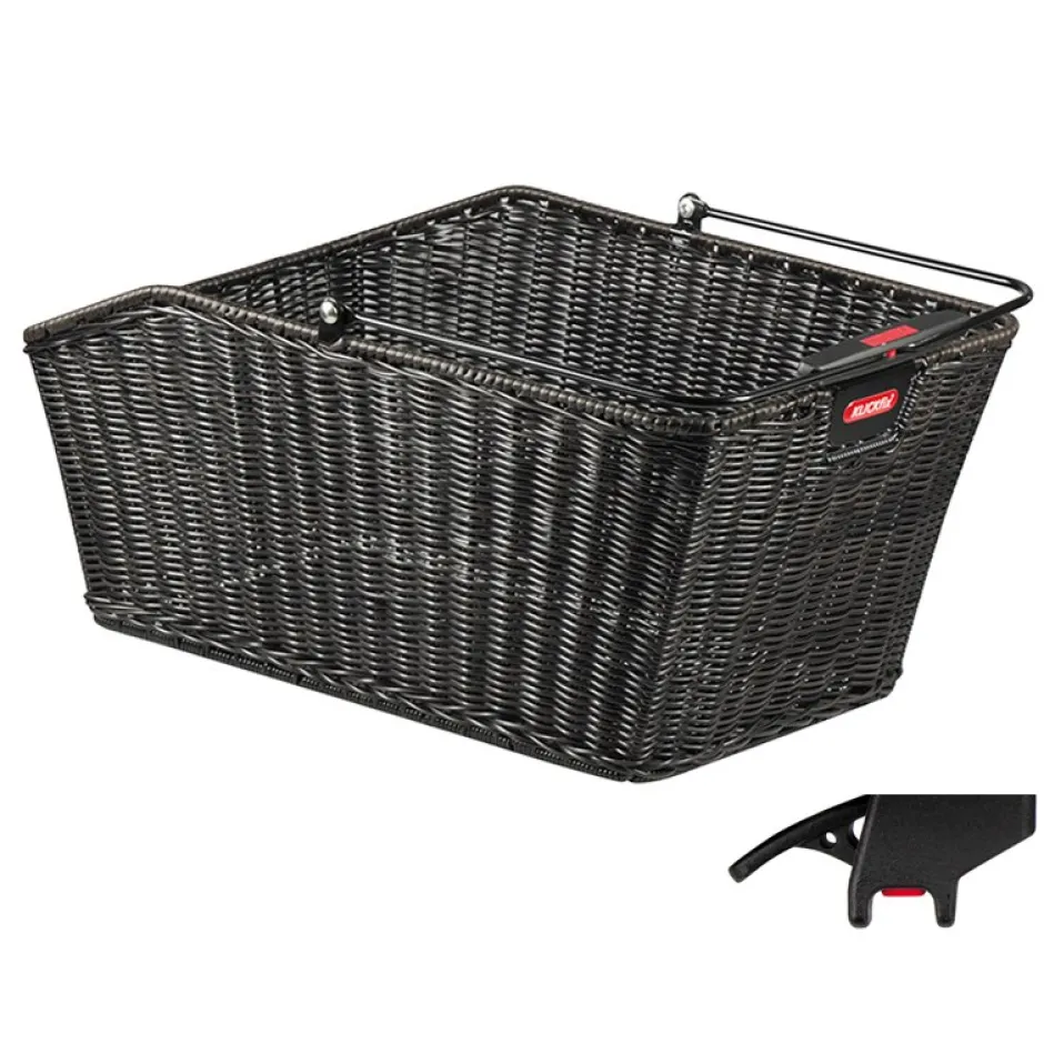 Achtermanden < KLICKfix Structura GT KorbKlip 0315K Fietsmand - 18L - zwart