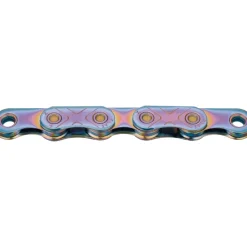 Kettingen < KMC X-Flat Ketting - WAXED | 12-/13 versnellingen - aurora blue
