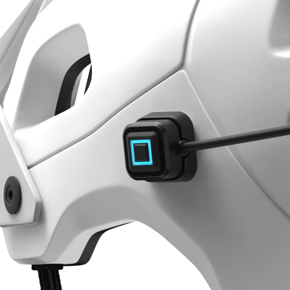 Knog Blinder X Action 2300 Fietslamp Vooraan + Powerbank 10.000mAh + Helmhouder - zwart