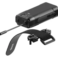 Knog Blinder X Action 2300 Fietslamp Vooraan + Powerbank 10.000mAh + Helmhouder - zwart
