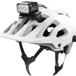 Knog Blinder X Action 2300 Fietslamp Vooraan + Powerbank 10.000mAh + Helmhouder - zwart