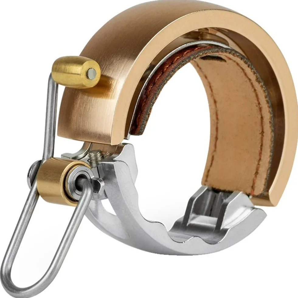 Knog Oi Luxe Fietsbel - brass