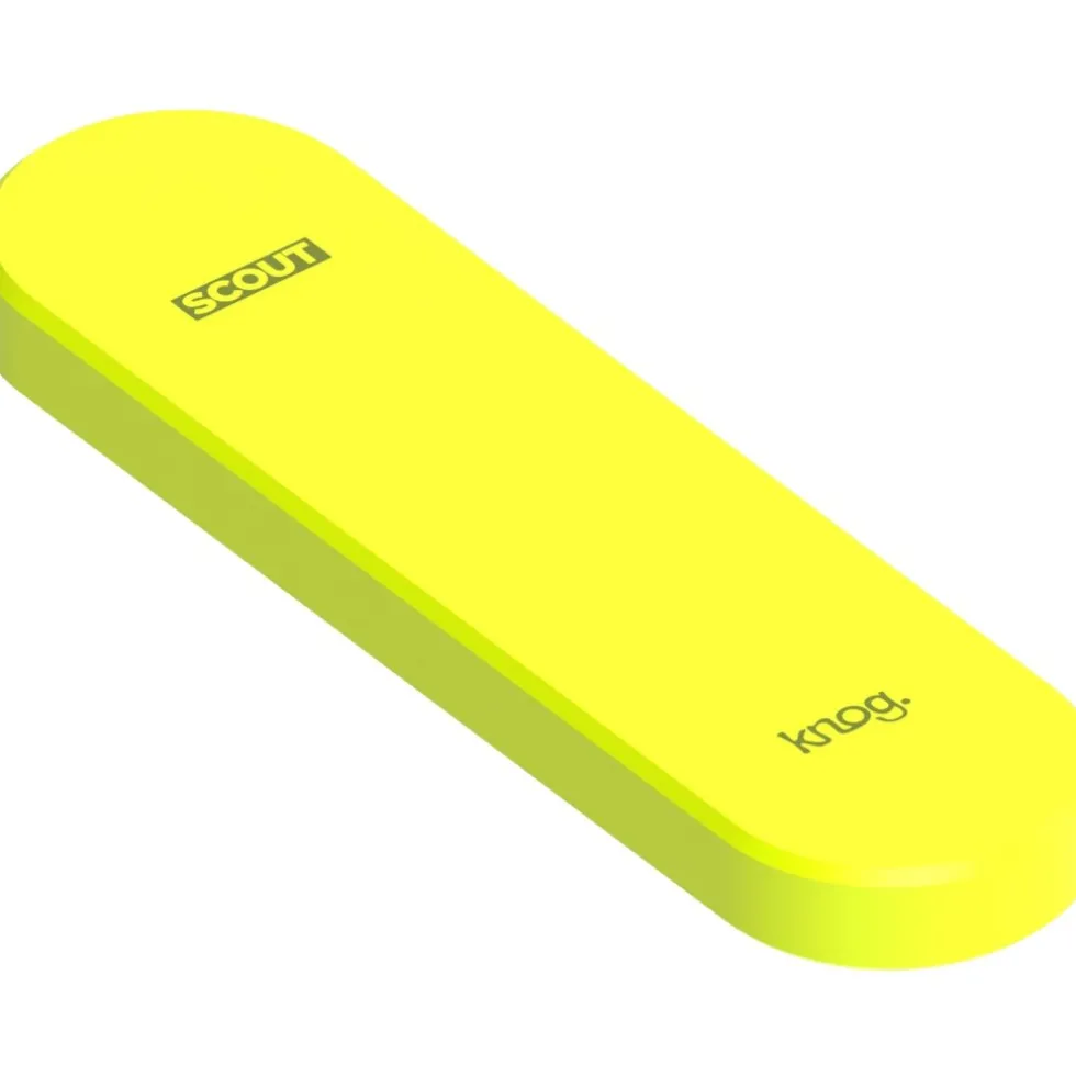 Knog Scout Bike Alarm and Finder - black/neon yellow