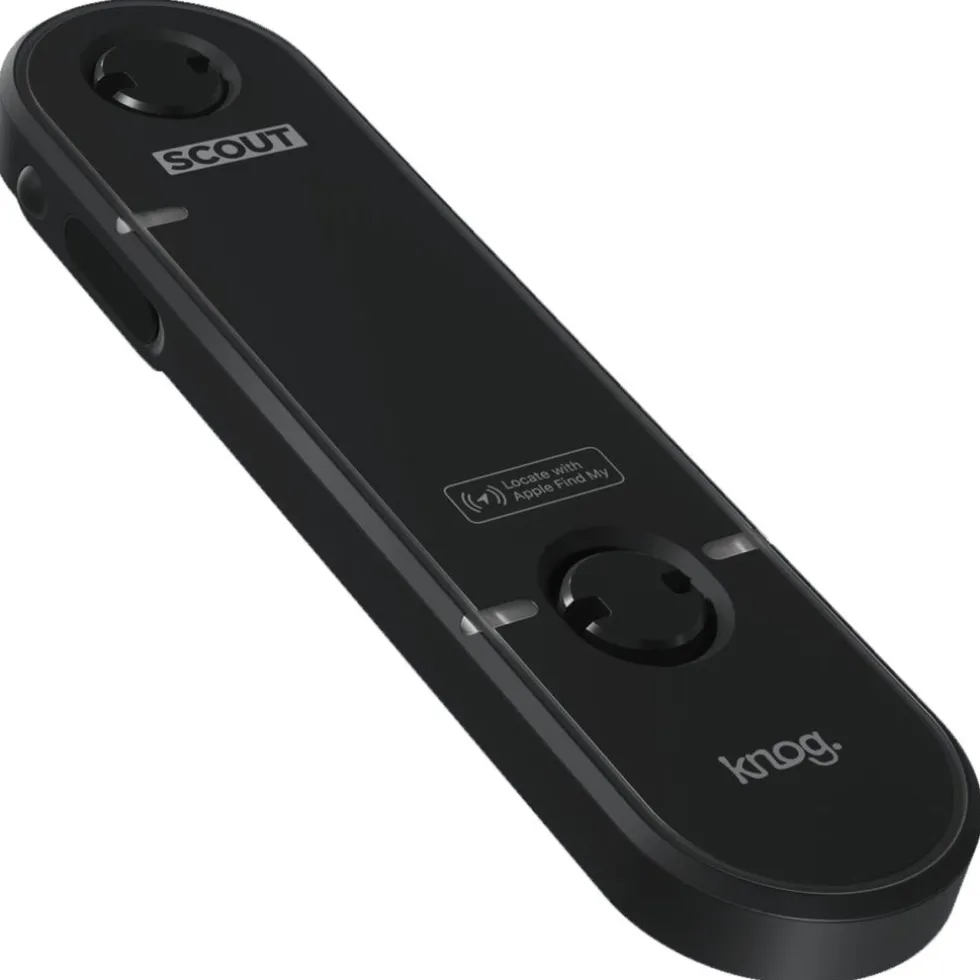 Knog Scout Bike Alarm and Finder - black/neon yellow