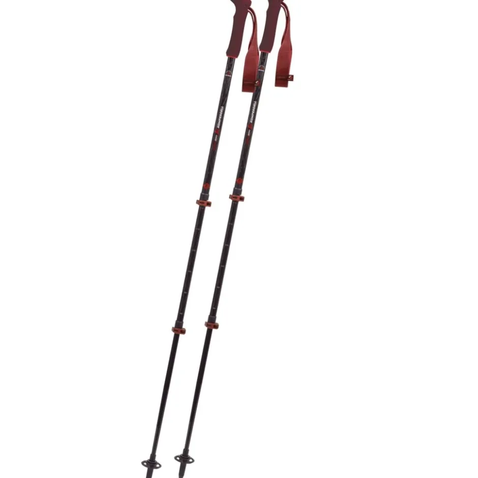 Wandel- & Trailrunning-Stokken < Komperdell Carbon EVO Zero Compact Trekkingstokken (Paar) - malbec