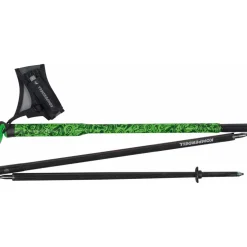 Komperdell Carbon FXP Ultra Trekkingstokken (Paar) - roze/groen