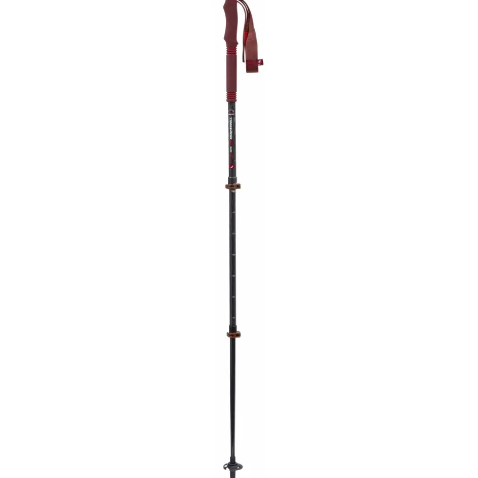 Komperdell Carbon Pro Zero Compact Trekkingstokken (Paar) - malbec