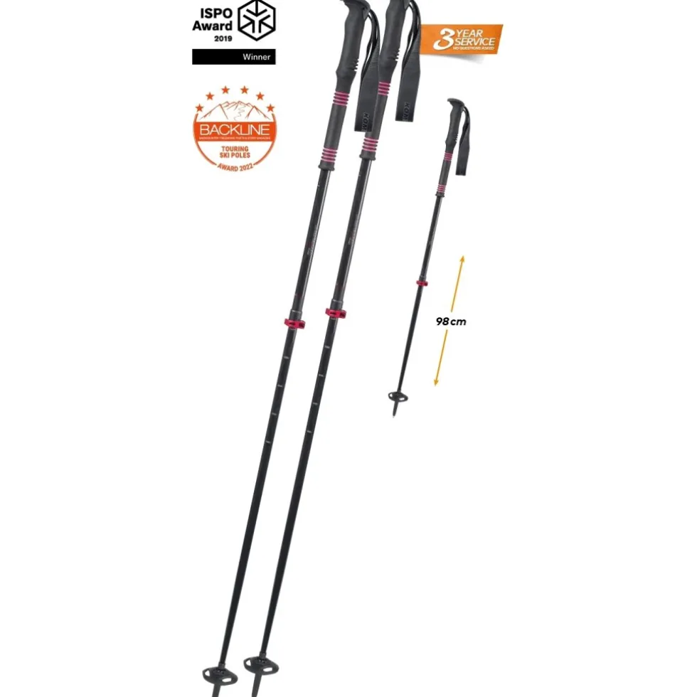 Komperdell Carbon Pro Zero Trekkingstokken (Paar) - groen