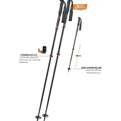 Komperdell Carbon Pro Zero Trekkingstokken (Paar) - groen