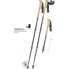 Komperdell Carbon Ultra Zero Compact Trekkingstokken (Paar) - bruin