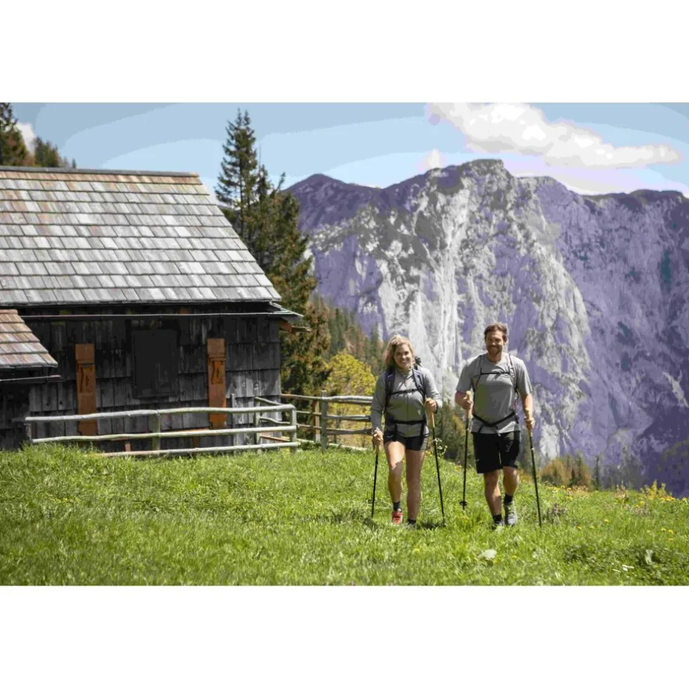 Komperdell Carbon Ultra Zero Compact Trekkingstokken (Paar) - bruin
