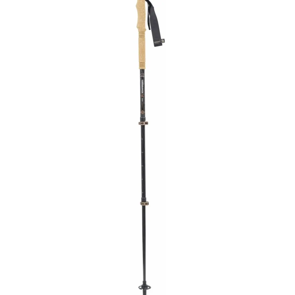 Komperdell Carbon Ultra Zero Compact Trekkingstokken (Paar) - bruin