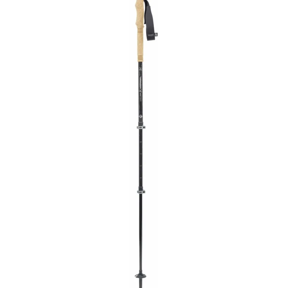 Komperdell Carbon Ultra Zero Trekkingstokken (Paar) - zilver