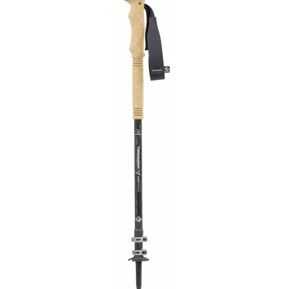 Komperdell Carbon Ultra Zero Trekkingstokken (Paar) - zilver
