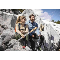 Wandel- & Trailrunning-Stokken < Komperdell Explorer Zero Cork Compact Trekkingstokken (Paar) - titan