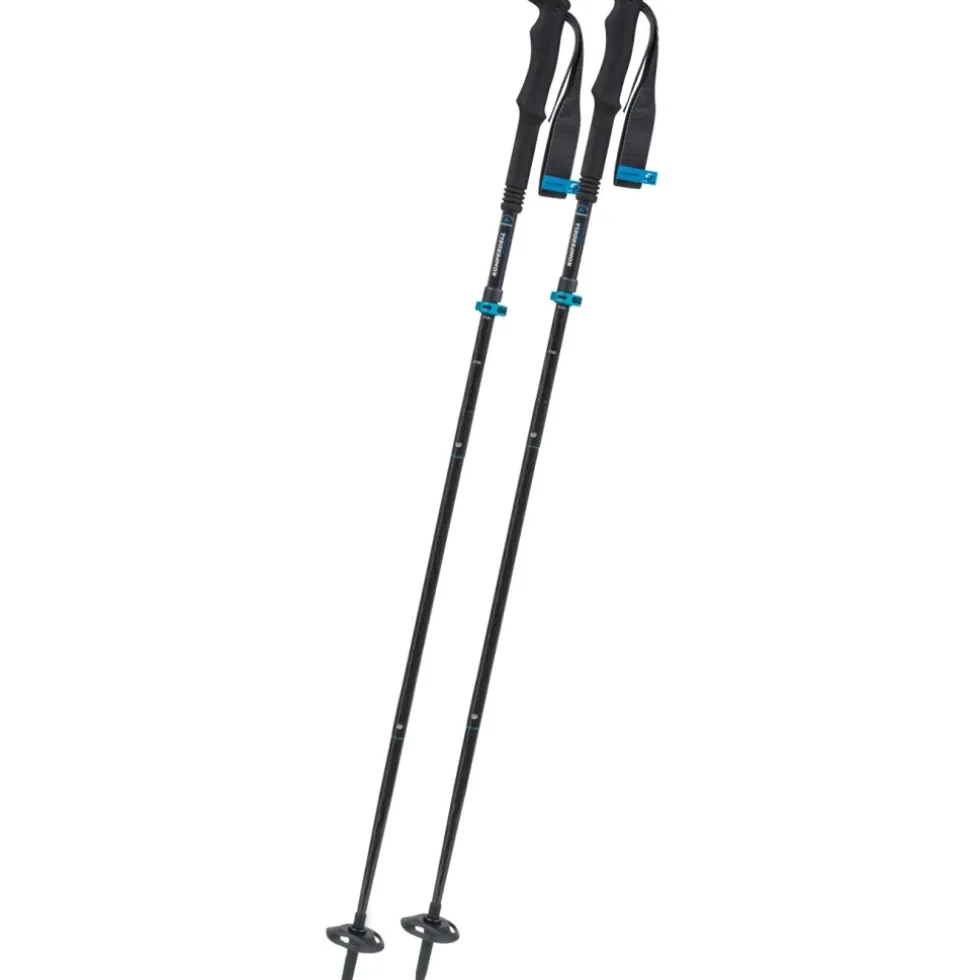 Komperdell FX Lite Carbon Vario Approach Compact Trekkingstokken (Paar) - blauw