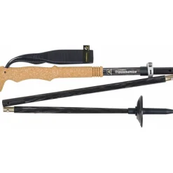 Komperdell FX Lite Carbon Vario Summit Trekkingstokken (Paar) - titan