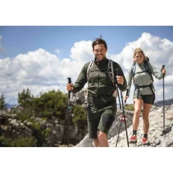 Komperdell FX Lite Carbon Vario Approach Trekkingstokken (Paar) - blauw