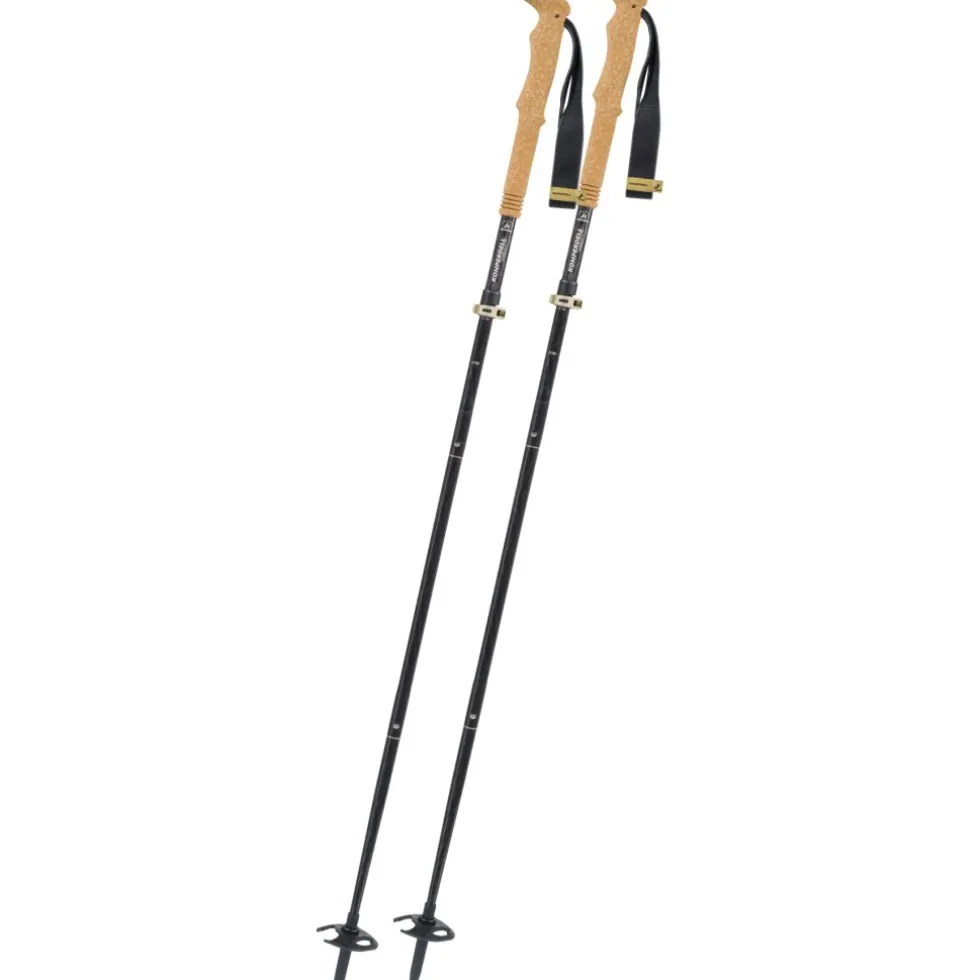 Komperdell FX Lite Carbon Vario Summit Compact Trekkingstokken (Paar) - titan