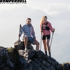 Wandel- & Trailrunning-Stokken < Komperdell FX Lite TI Vario Trekkingstokken (Paar) - zilver/oranje