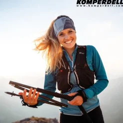 Wandel- & Trailrunning-Stokken < Komperdell FX Lite TI Vario Trekkingstokken (Paar) - zilver/oranje