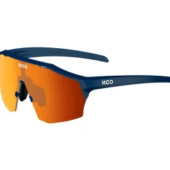 KOO Alibi Photochromic Zonnebril - Regular | Dark Blue Matt - Red Mirror