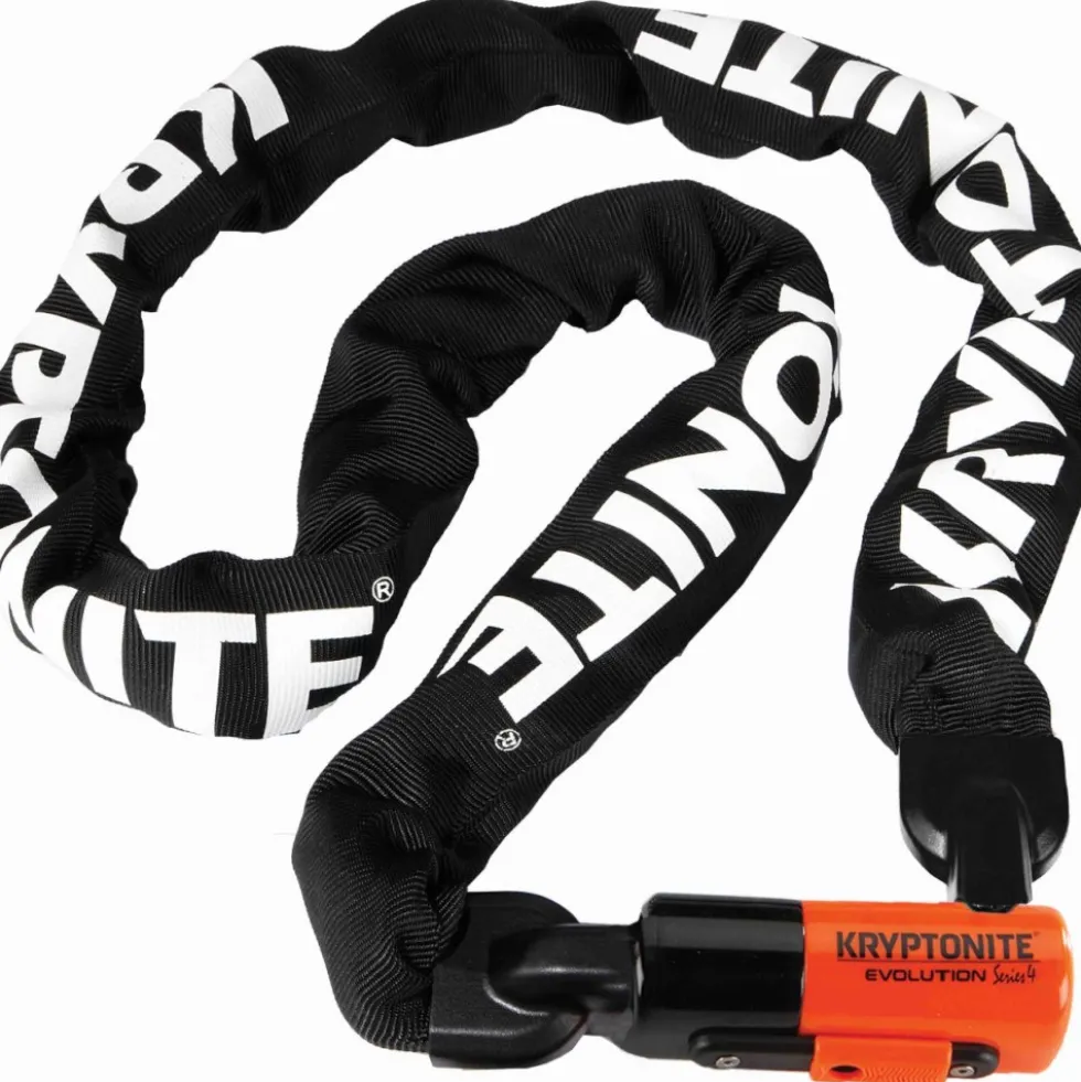 Kryptonite Evolution Integrated Chain 1016 - 160cm -Kettingslot - zwart