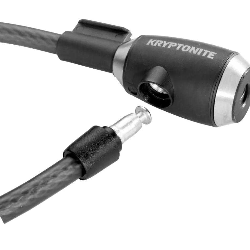 Kryptonite KryptoFlex 815 Key 150cm Spiraalkabelslot - Zwart