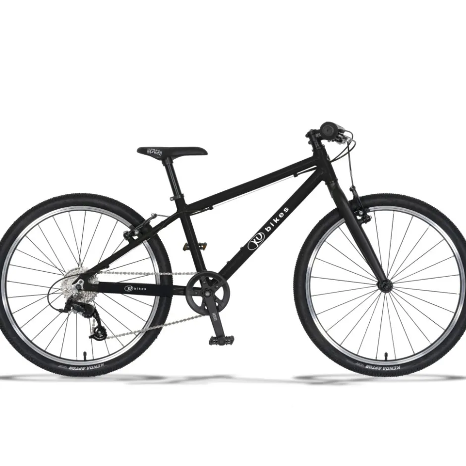 Kindermountainbikes < KUbikes 24L MTB 8-Speed Kids Bike - black