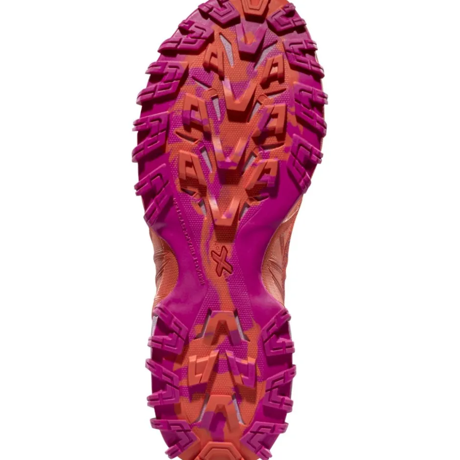 Hardloopschoenen Dames|Schoenen < La Sportiva Bushido III GTX Hardloopschoenen Dames - Cherry Tomato/Rose