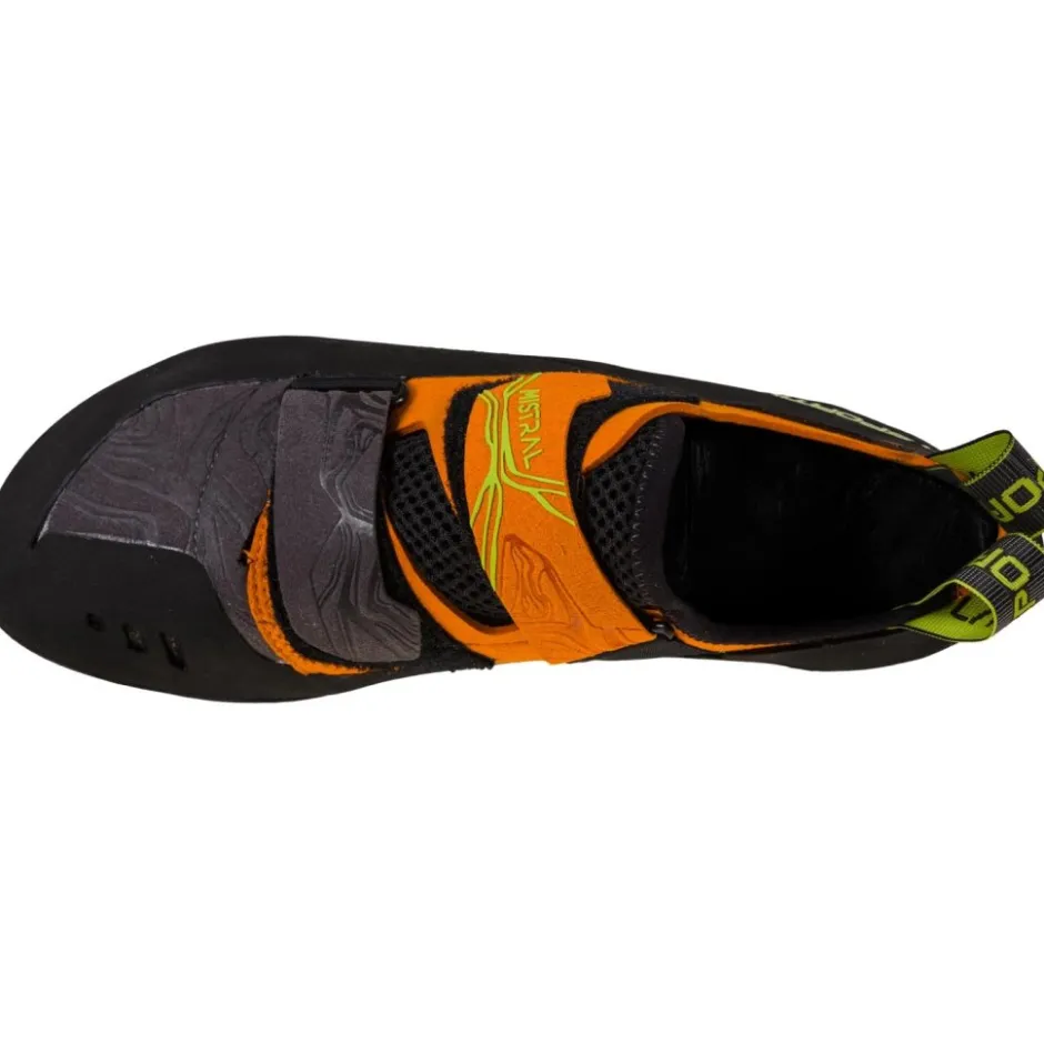 Klim- En Boulderschoenen|Klims- & Boulderschoenen < La Sportiva Mistral Klimschoenen Heren - Hawaiian Sun/Lime Punch