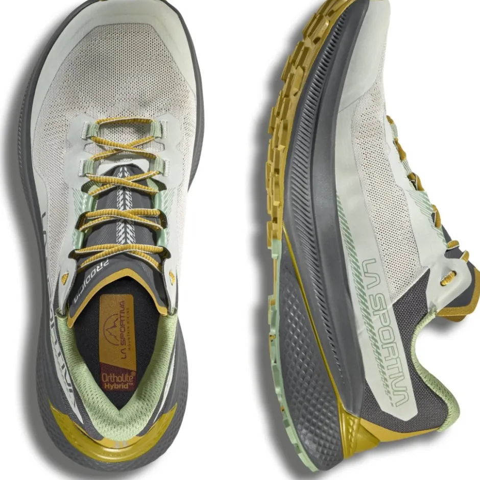 Hardloopschoenen Dames|Schoenen < La Sportiva Prodigio Hardloopschoenen Dames - Mineral/Carbon
