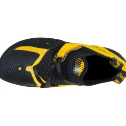 La Sportiva Solution Comp Klimschoenen Heren - Zwart/Geel 20Z