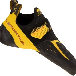 La Sportiva Solution Comp Klimschoenen Heren - Zwart/Geel 20Z
