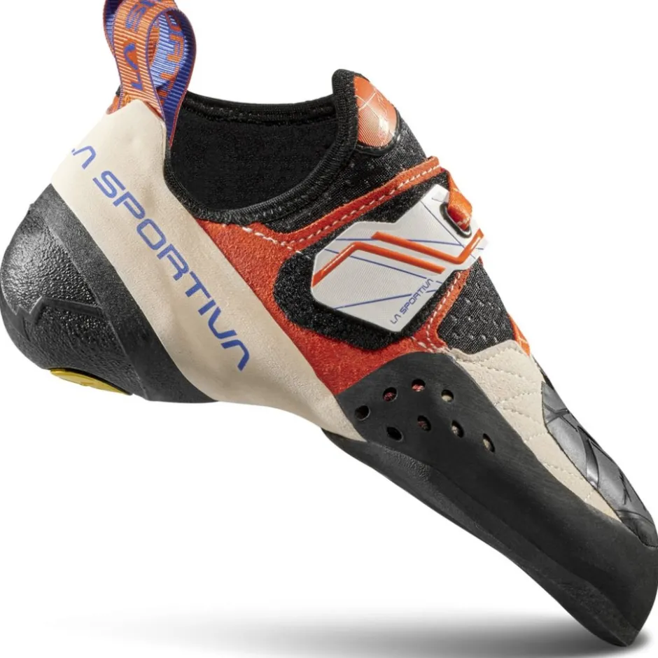 Klim- En Boulderschoenen|Klims- & Boulderschoenen < La Sportiva Solution Klimschoenen Dames - White/Lily Orange