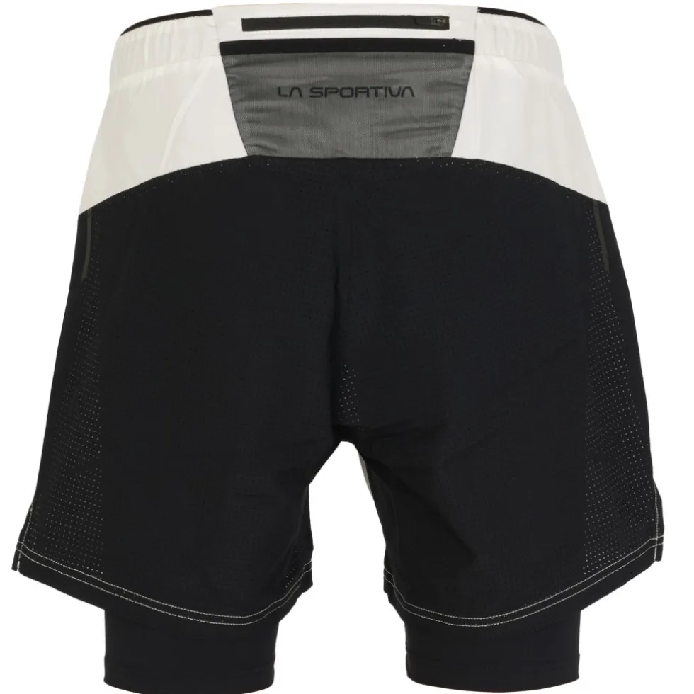 La Sportiva Trail Bite Shorts Heren - Chalk/Black